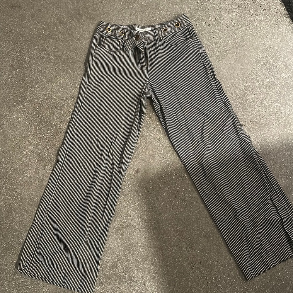 Bamboo traders pinstripe pants
